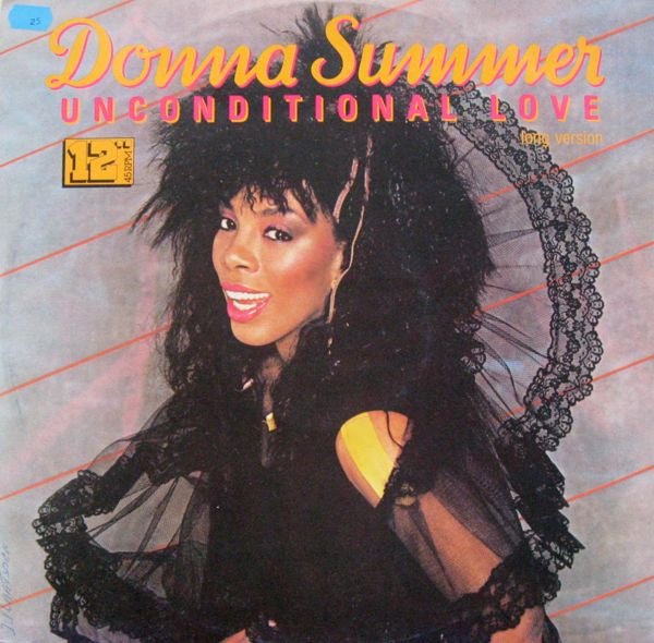 Donna Summer - Unconditional Love (Long Version) (MAX) 51981 Maxi-Singles Vinyl Goed / Hoes Goed