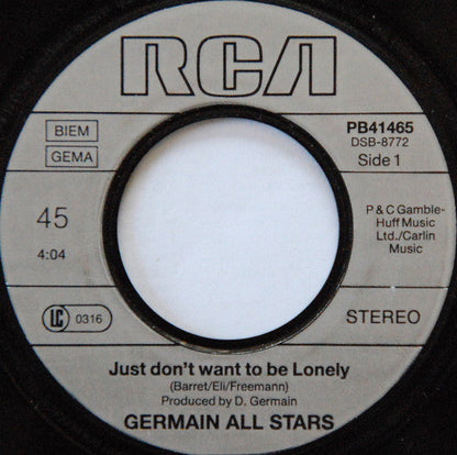 Freddie McGregor - Just Don't Want To Be Lonely 29468