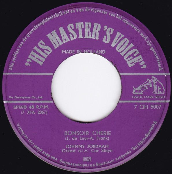 Johnny Jordaan – Buona Notte Bambino 18284