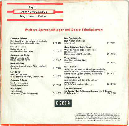 Los Machucambos - Pepito 29979