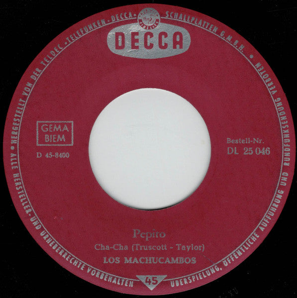 Los Machucambos - Pepito 29979