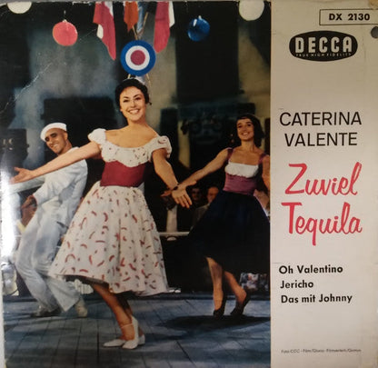 Caterina Valente - Zuviel Tequila 41417 Vinyl Singles EP Vinyl Goed / Hoes Redelijk