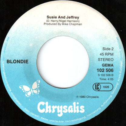 Blondie - The Tide Is High Vinyl Singles Vinyl Zeer Goed / Hoesje Generic "VINYLSINGLES.NL"