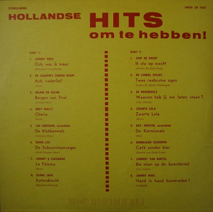 Various - Hits Om Te Hebben! (LP) 46126 Vinyl LP JUKEBOXSINGLES.NL   