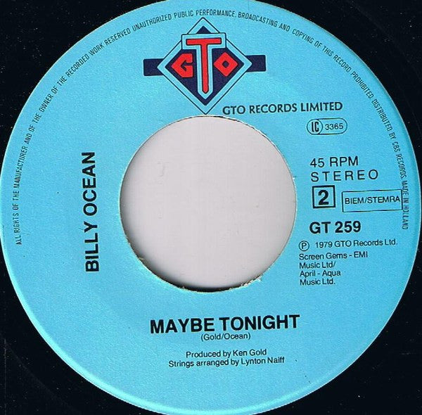 Billy Ocean - Are You Ready 36286 Vinyl Singles Vinyl Goed / Hoes Goed