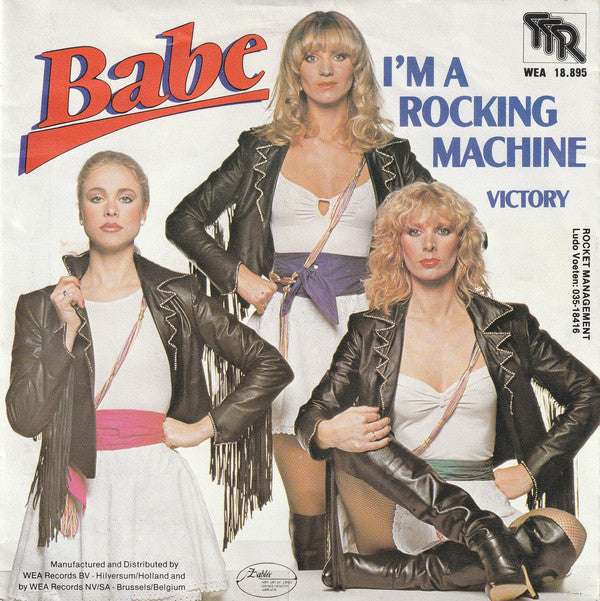 Babe - I'm A Rocking Machine 40521 Vinyl Singles Vinyl Zeer Goed / Hoesje Goed "VINYLSINGLES.NL"