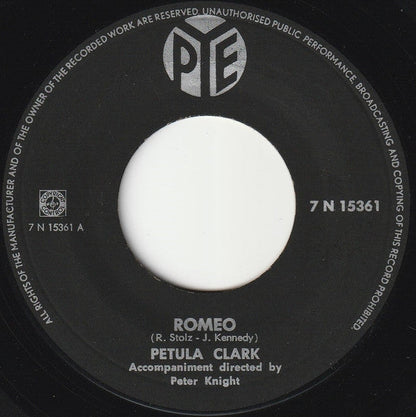 Petula Clark - Romeo 38682