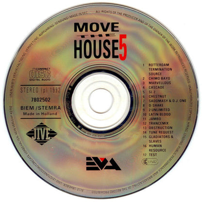 Various - Move The House 5 (CD) 70437 Compact Disc Goede Staat