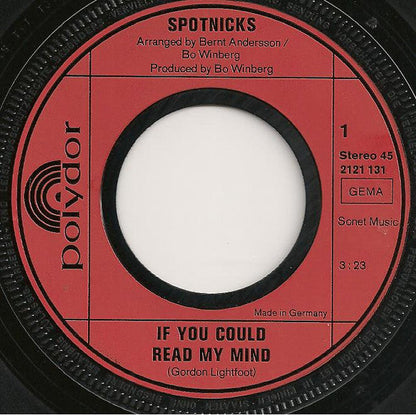 Spotnicks - If You Could Read My Mind 42129 Vinyl Singles Vinyl Goed / Hoes Generic