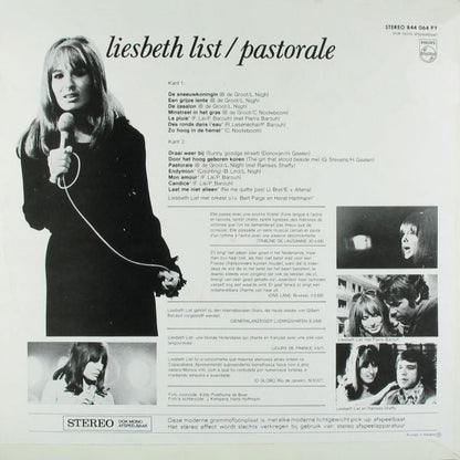 Liesbeth List - Pastorale (LP) 49788 Vinyl LP JUKEBOXSINGLES.NL   