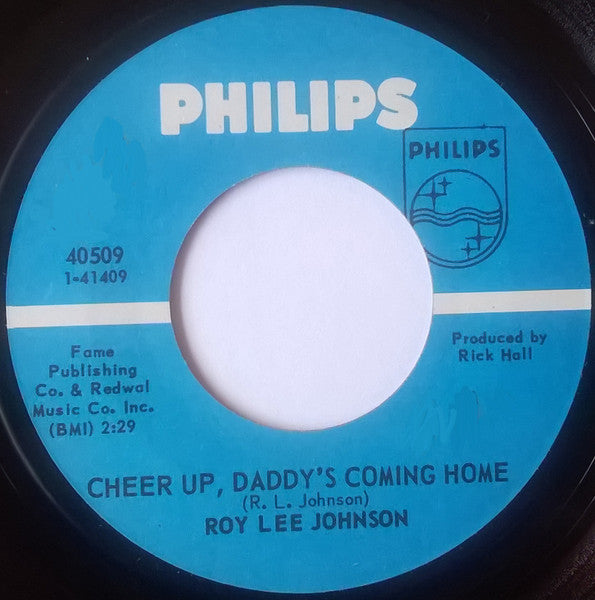 Roy Lee Johnson - Cheer Up, Daddy's Coming Home 42467 Vinyl Singles Vinyl Goed / Hoes Generic