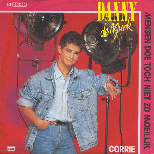 Danny de Munk - Mensen Doe Toch Niet Zo Moeilijk 32486 Vinyl Singles Vinyl Zeer Goed / Hoesje Goed "VINYLSINGLES.NL"