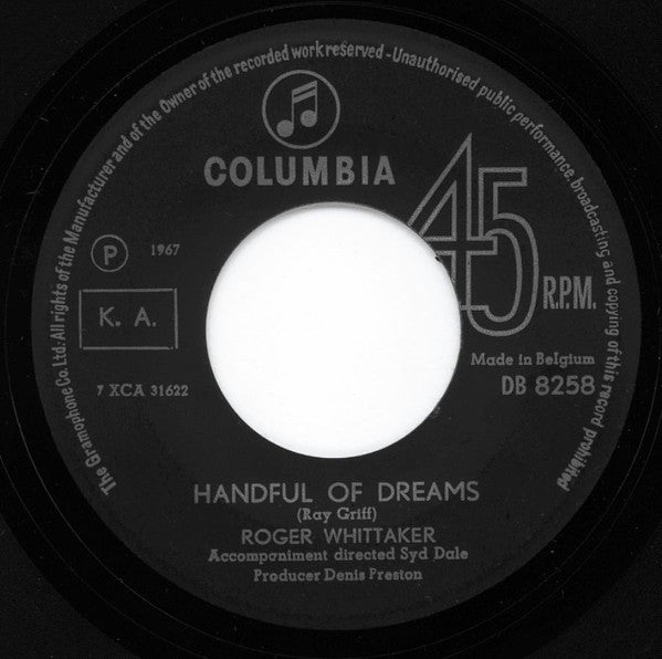 Roger Whittaker - Handful Of Dreams 32708