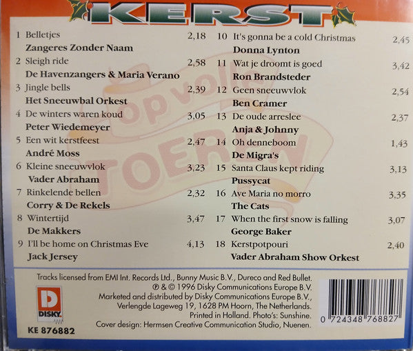Various - Kerst Op Volle Toeren (CD) 70832 Compact Disc Goede Staat