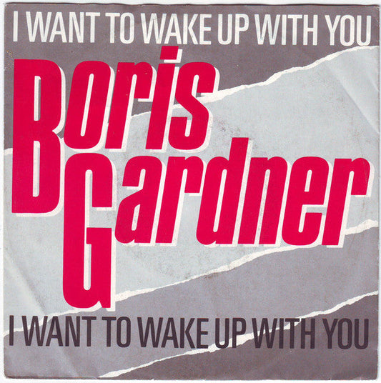 Boris Gardner - I Want Wake Up With You 45527 Vinyl Singles Vinyl Zeer Goed / Hoesje Goed "VINYLSINGLES.NL"