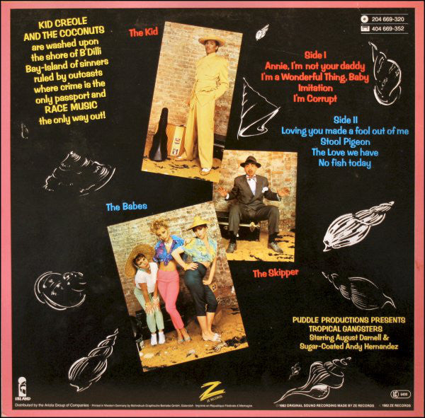 Kid Creole &amp; The Coconuts – Tropical Gangsters (LP) 46480