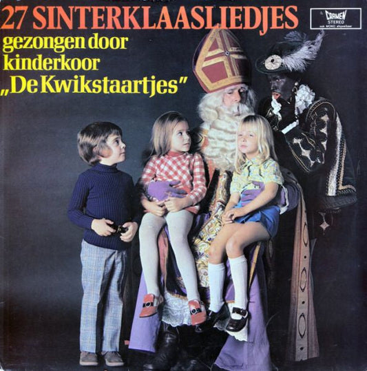 Kinderkoor De Kwikstaartjes - 27 Sinterklaasliedjes (LP) 48246 (B) Vinyl LP JUKEBOXSINGLES.NL   