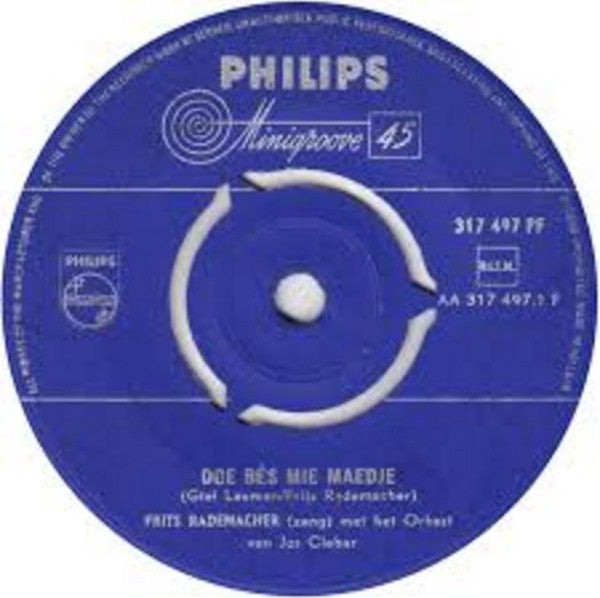 Frits Rademacher - Loeënde Klokke 10610 Vinyl Singles Vinyl Zeer Goed / Hoesje Generic "VINYLSINGLES.NL"