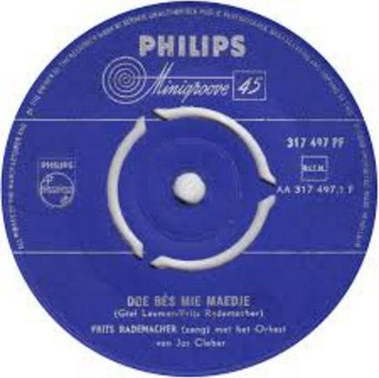 Frits Rademacher - Loeënde Klokke 10610 Vinyl Singles Vinyl Zeer Goed / Hoesje Generic "VINYLSINGLES.NL"