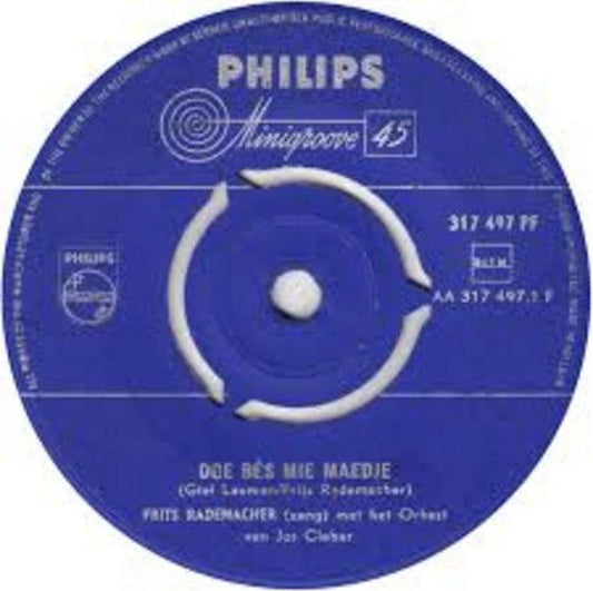 Frits Rademacher - Loeënde Klokke 10610 Vinyl Singles Vinyl Zeer Goed / Hoesje Generic "VINYLSINGLES.NL"
