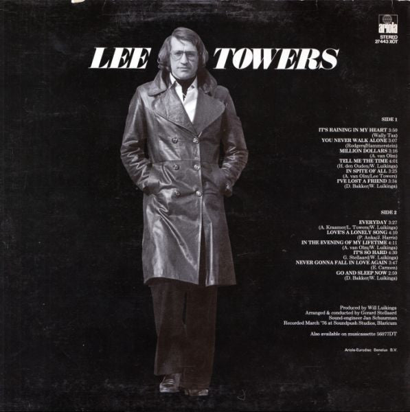 Lee Towers - It's Raining In My Heart (LP) 48145 Vinyl LP JUKEBOXSINGLES.NL   