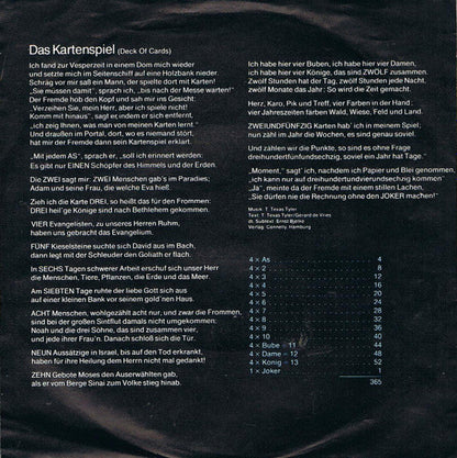 Bruce Low - Das Kartenspiel (Deck Of Cards) 41002 Vinyl Singles Vinyl Goed / Hoes Goed