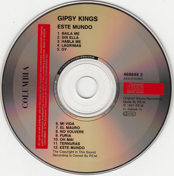 Gipsy Kings - Este Mundo (CD) 70595 Compact Disc Goede Staat