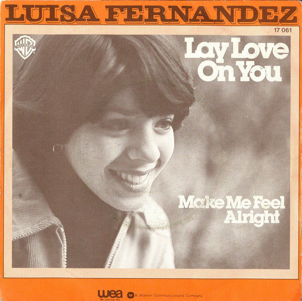 Luisa Fernandez - Lay Love On You 24481 Vinyl Singles Vinyl Goed / Hoes Goed