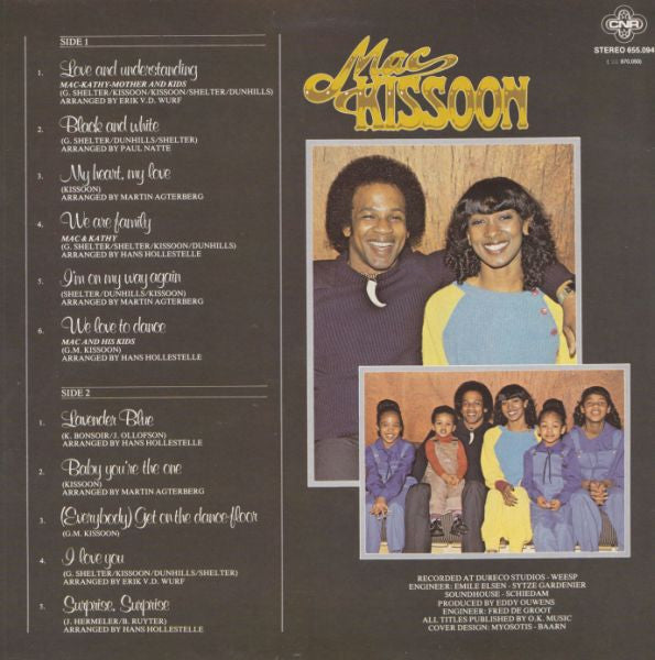 Mac Kissoon - Mac Kissoon (LP) 42494 Vinyl LP JUKEBOXSINGLES.NL   