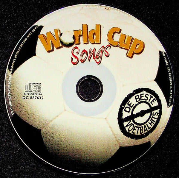 Various - World Cup Songs (CD) 70504 Compact Disc Goede Staat