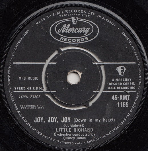 Little Richard - Joy, Joy, Joy (Down In My Heart) 38811 Vinyl Singles Vinyl Goed / Hoes Generic