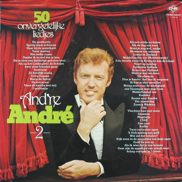 André van Duin - And're Andre 2 - 50 Onvergetelijke Liedjes (LP) 41394 Vinyl LP JUKEBOXSINGLES.NL   