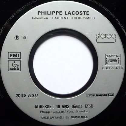 Philippe Lacoste – Moi, Je Suis Comme Elle 15199