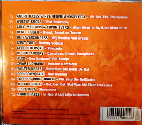 Various - Oranje Hits (CD) 70538 Compact Disc Goede Staat