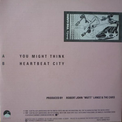 Cars - You Might Think (Maxi-Single) 52020 Maxi-Singles Vinyl Goed / Hoes Goed