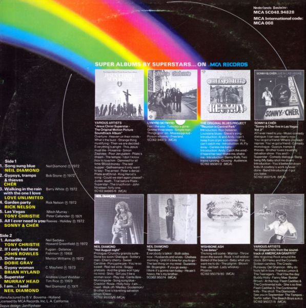 Various - Radio Veronica Presents: MCA Superstars - Really Got Their Hits Together (LP) 52025 Vinyl LP Vinyl Goed / Hoes Goed