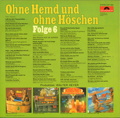 Walter Heyer - Ohne Hemd Und Ohne Höschen Folge 6 (LP) 48420 Vinyl LP JUKEBOXSINGLES.NL   