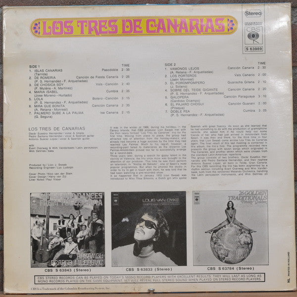 Los Tres De Canarias - Los Tres De Canarias (LP) 50538