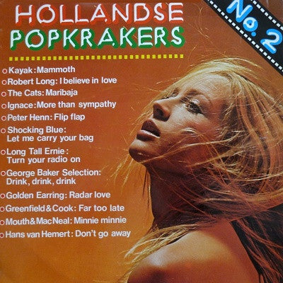 Various - Hollandse Popkrakers 2 (LP) 41735 Vinyl LP JUKEBOXSINGLES.NL   