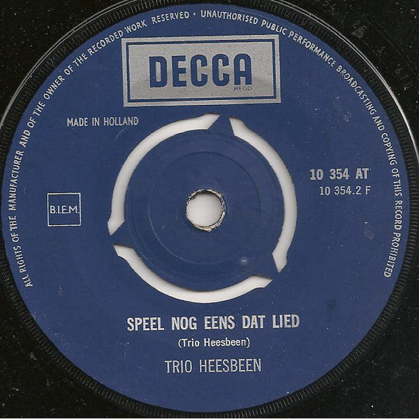 Trio Heesbeen - Ratten, Husten und Bohnen 16864