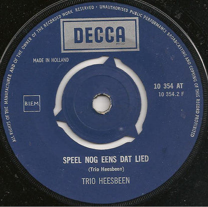 Trio Heesbeen - Ratten, Husten und Bohnen 16864