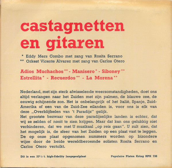 Rosita Serrano, Carlos Otero – Kastagnetten und Gitarren 39995