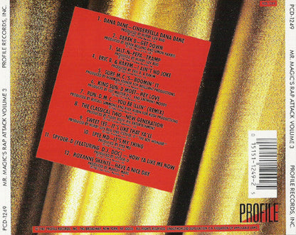 Various - Mr. Magic's Rap Attack Volume 3 (CD) 70738 Compact Disc Goede Staat