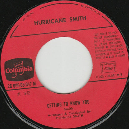 Hurricane Smith - Oh Babe, What Would You Say Vinyl Singles Vinyl Zeer Goed / Hoesje Generic "VINYLSINGLES.NL"