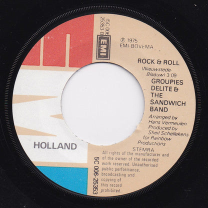 Groupies Delite & The Sandwich Band - Alley Oop 40200 Vinyl Singles Vinyl Zeer Goed / Hoesje Goed "VINYLSINGLES.NL"