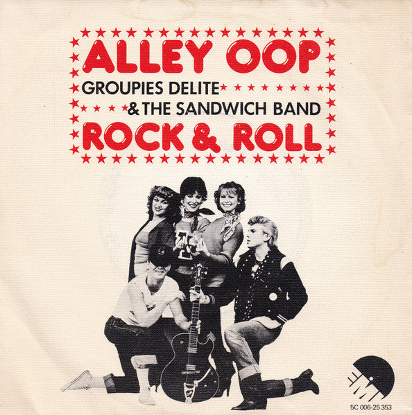 Groupies Delite & The Sandwich Band - Alley Oop 38795 Vinyl Singles Vinyl Goed / Hoes Goed