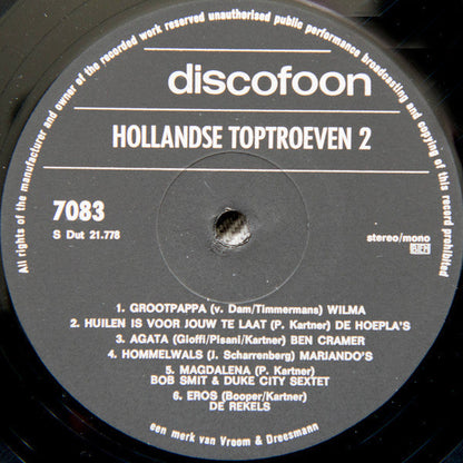 Various - Hollandse Toptroeven 2 (LP) 49956 Vinyl LP JUKEBOXSINGLES.NL   