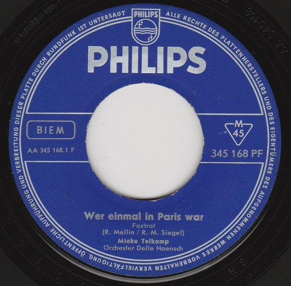 Mieke Telkamp - Wer einmal im Pariser Krieg 28398