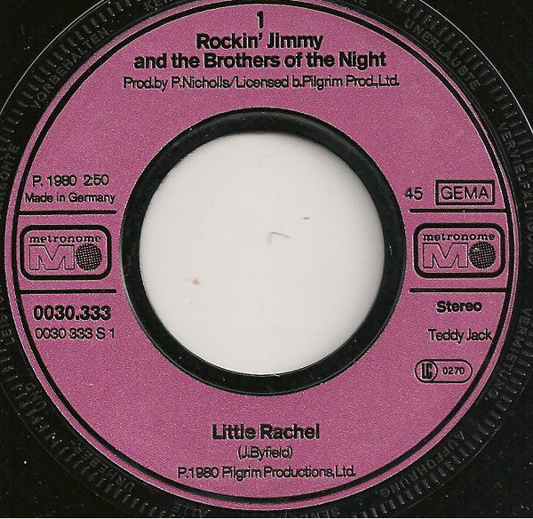 Rockin' Jimmy - Little Rachel 02357
