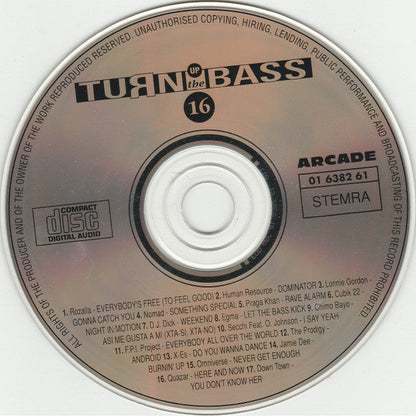 Various - Turn Up The Bass Volume 16 (CD) 70439 Compact Disc Goede Staat